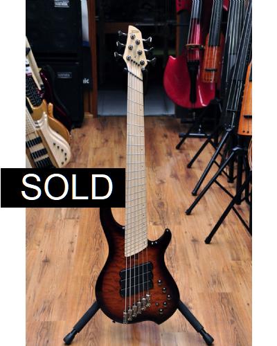 Dingwall Combustion CB-3 6 string Vintage Sunburst Maple